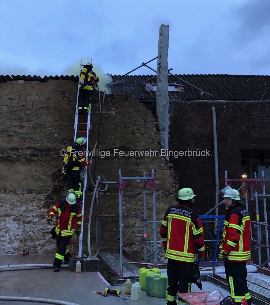 Gebäudebrand Büdesheim 2 1